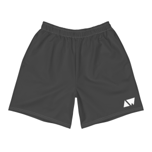 Athletic Shorts x AW x white on deep grey - Front