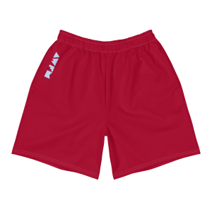 Athletic Shorts x Classic Sidewinder Edition x blue on red - Front
