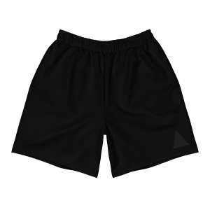 Athletic Shorts x Limited Logo x Monotone x Black on Black - Front