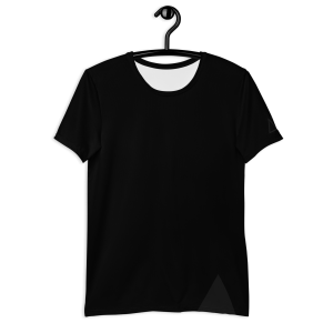Men's Athletic T-shirt x Special Edition Limited Logo x Black on Black