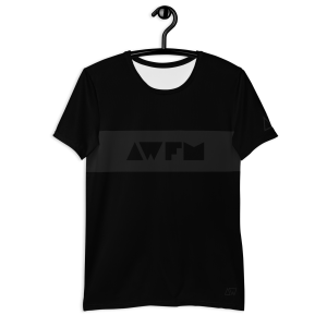 Men's Athletic T-shirt x Inverse Edition x Black on Black