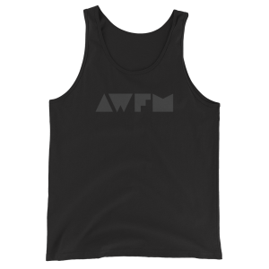 Men's Tank Top x Classic Monotone x Black on Black