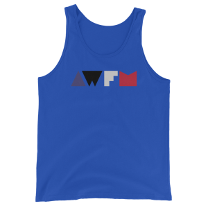 Men's Tank Top x Classic x True Royal Blue - Front view