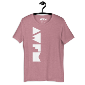 Essential T-Shirt x Classic Sidewinder x white on heather orchid