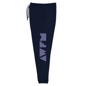 Men's Joggers x Classic Sidewinder Edition x Blue on Navy - Side view