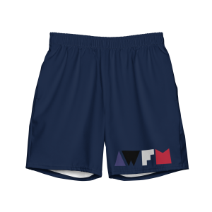 Men's Swim Trunks x The Classic Line x navy - Front